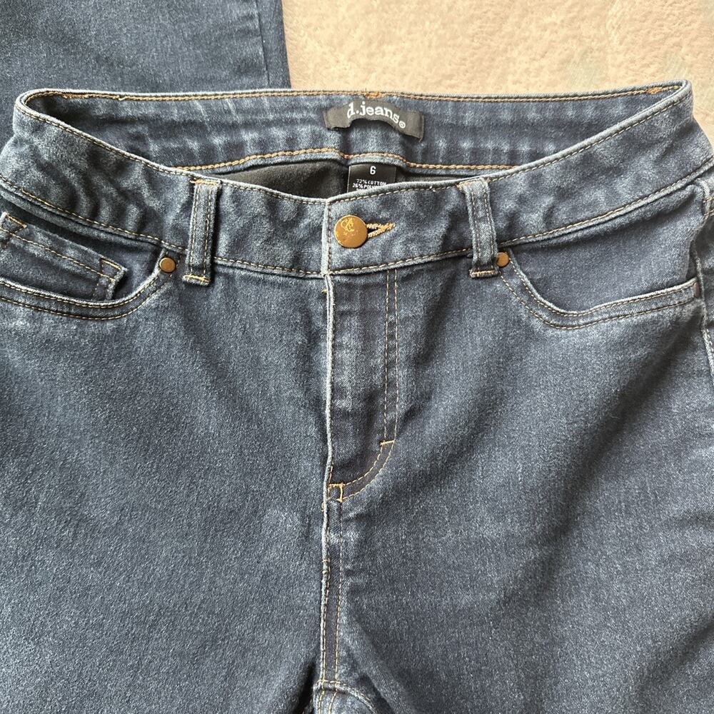 d jeans size 6 Dark Wash Capri Perfect For Summer (set Of 2) Womens - Picture 4 of 16